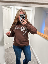 Load image into Gallery viewer, Chocolate Brown Bonfire Hoodie