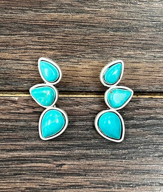 Turquoise Stud Earrings