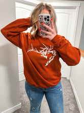 Load image into Gallery viewer, Rust Orange Brand Crewneck