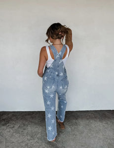 PRE-ORDER Denim Stars Overalls