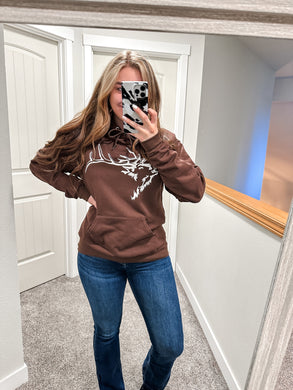 Chocolate Brown Bonfire Hoodie