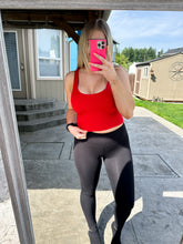 Load image into Gallery viewer, Red Crop Tank