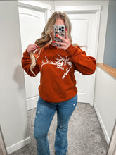 Load image into Gallery viewer, Rust Orange Brand Crewneck