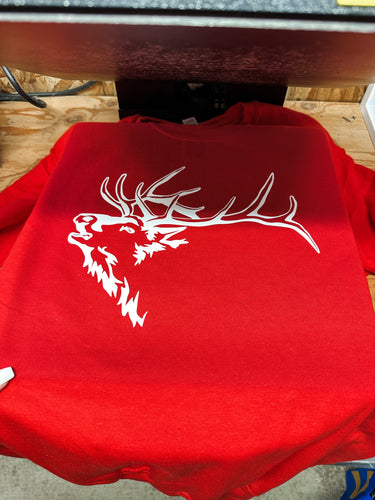 Christmas Red Brand Crewneck