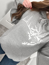 Load image into Gallery viewer, Sports Gray Bonfire Hoodie