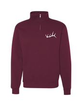 Load image into Gallery viewer, Maroon Woods Brand Quarter Zip