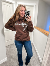 Load image into Gallery viewer, Chocolate Brown Bonfire Hoodie