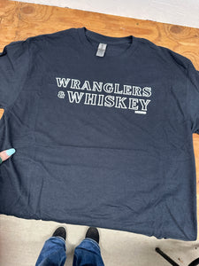 Wranglers & Whiskey Tee