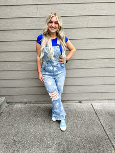 Denim Stars Overalls