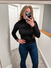 Load image into Gallery viewer, Black Turtleneck Top