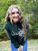 Load image into Gallery viewer, Forest Green Brand Crewneck