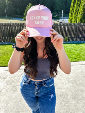 Honky Tonk Babe Trucker Hat