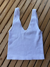 Load image into Gallery viewer, Crop Tank White