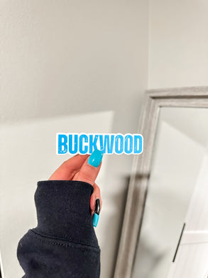 Buckwood Sticker