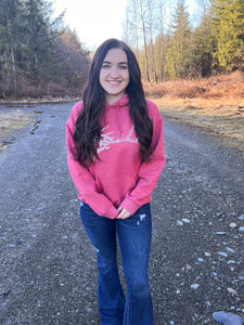 Bonfire Hoodie - Heather Red