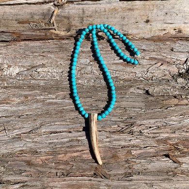 Antler Tip Necklace - Turquoise