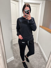 Load image into Gallery viewer, Black Brand Joggers