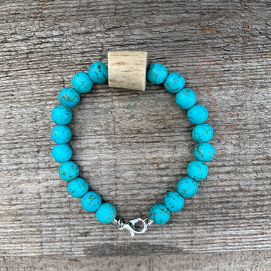 Antler Bracelet - Turquoise