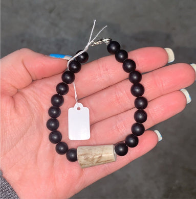 Antler Bracelet - Black