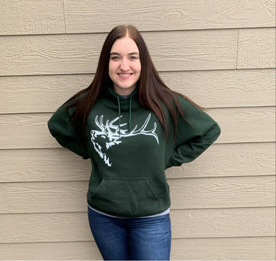 Bonfire Hoodie - Forest Green