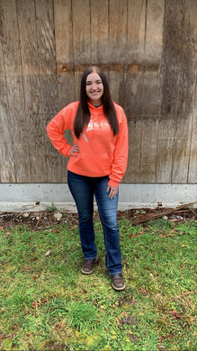 Bonfire Hoodie - Coral