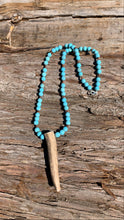 Load image into Gallery viewer, Antler Tip Necklace - Blue
