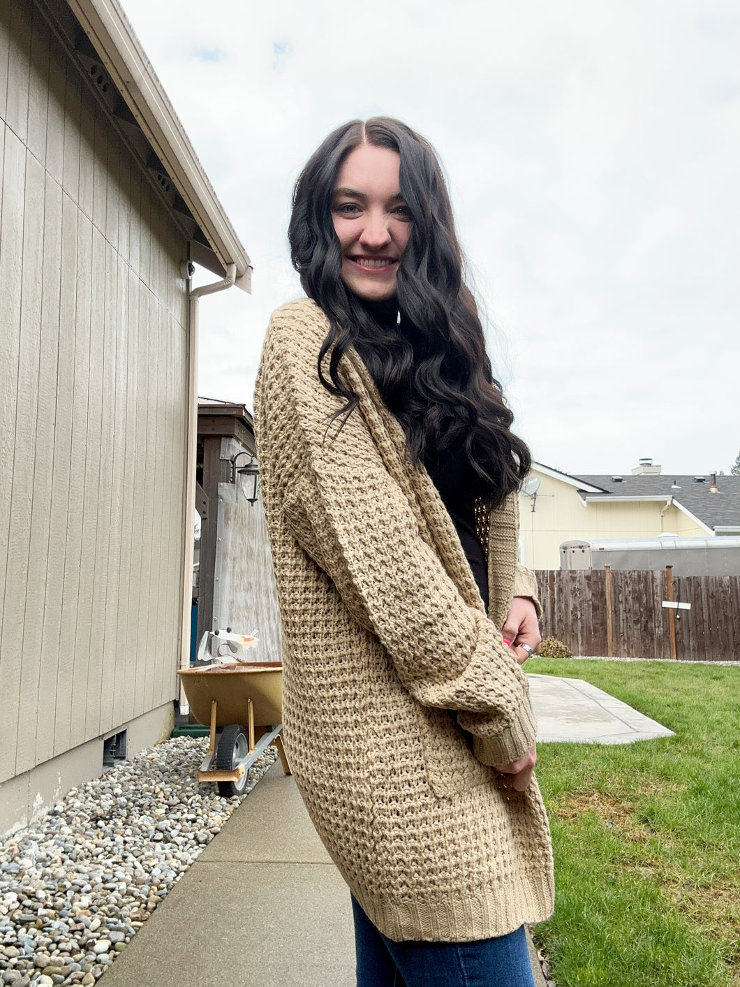 Toffee Knit Cardigan
