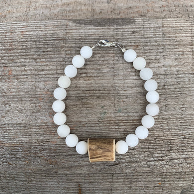Antler Bracelet - White