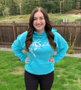 Bonfire Hoodie - Aqua