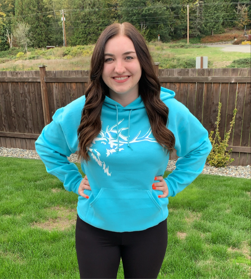 Bonfire Hoodie - Aqua