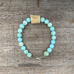 Light Blue Antler Bracelet